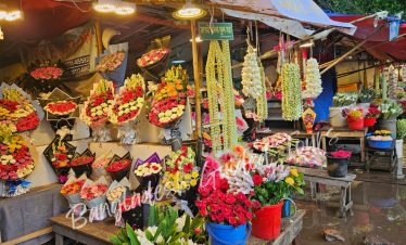 Shahbagh Flower Market colorful flower shop Dhaka fresh flowers wholesale market Bangladesh