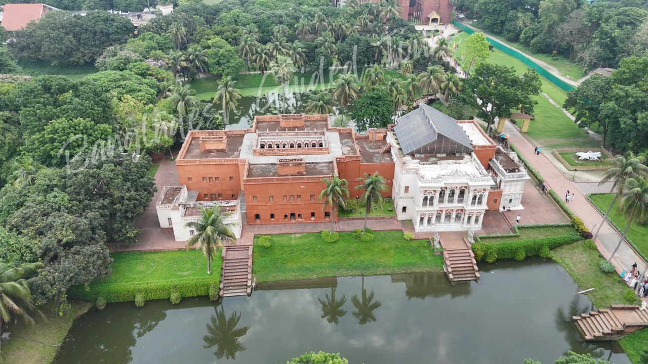 Historic Bara Sardar Bari zamindar mansion in Sonargaon Bangladesh showcasing colonial era architecture and heritage building