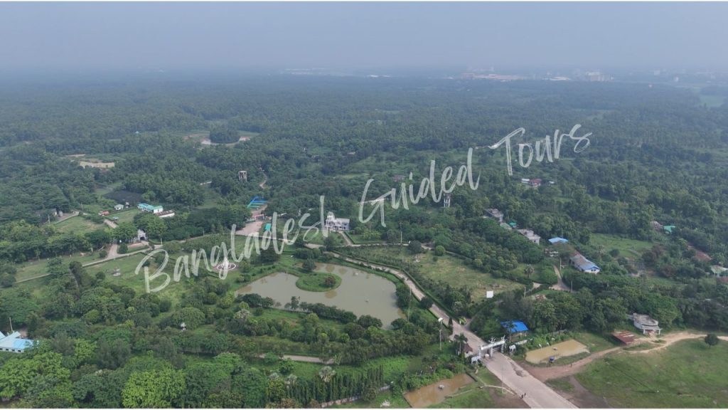 Explore Asia’s Largest Safari Park in Gazipur – visitors enjoying wildlife, safari vehicles, and natural forest scenery at Bangabandhu Sheikh Mujib Safari Park Bangladesh