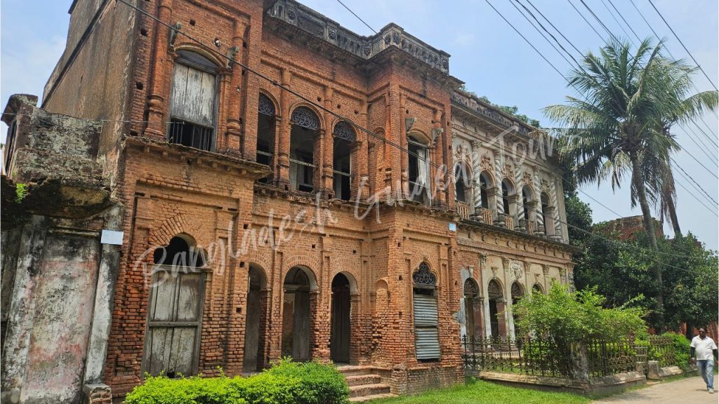 Historic abandoned buildings of Panam City Sonargaon Bangladesh showing old merchant quarter and colonial era architecture